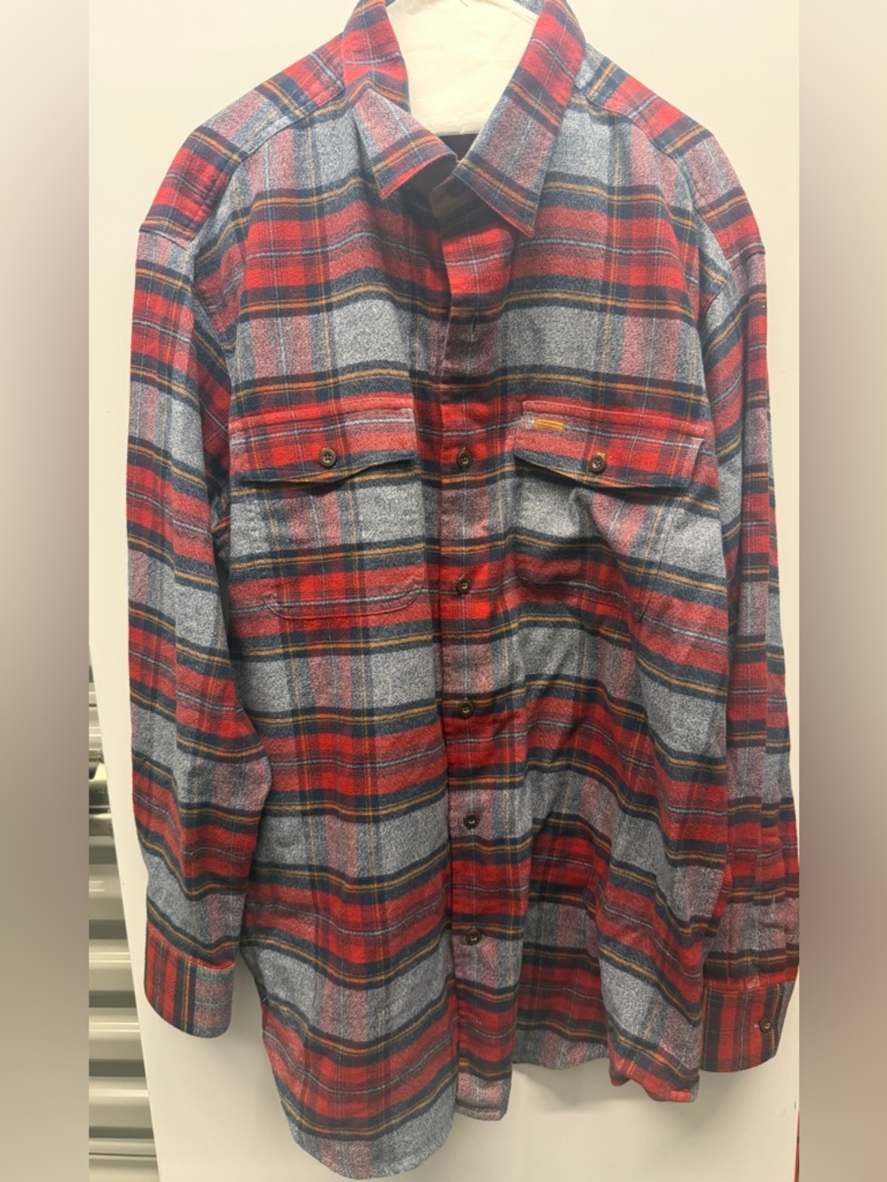Orvis Flannel Shirt size large like new